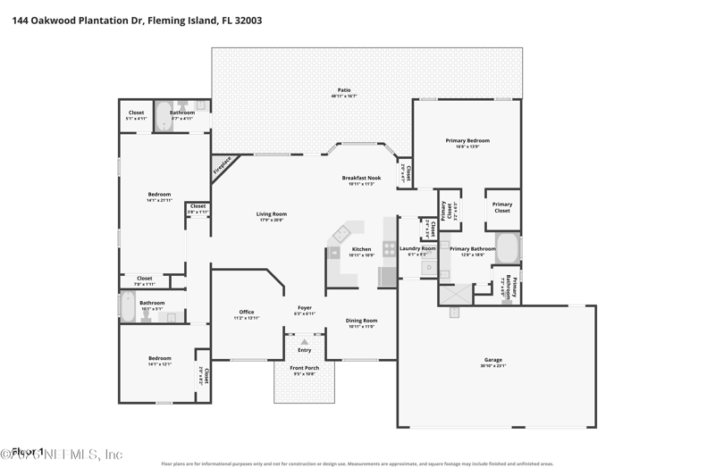 3 bedroom Single Family Residence at 144 Oakwood Plantation Drive, Oakwood Plantation, Fleming Island — photo 2