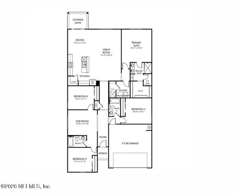 4 bedroom Single Family Residence at 9740 Loquat Grove Court, Cypress Meadows, Jacksonville — photo 2