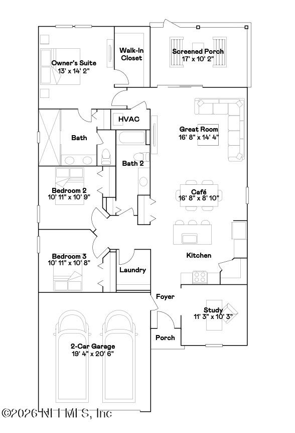 3 bedroom Single Family Residence at 15537 Thomas Creek Way, Seaton Creek Reserve, Jacksonville — photo 2