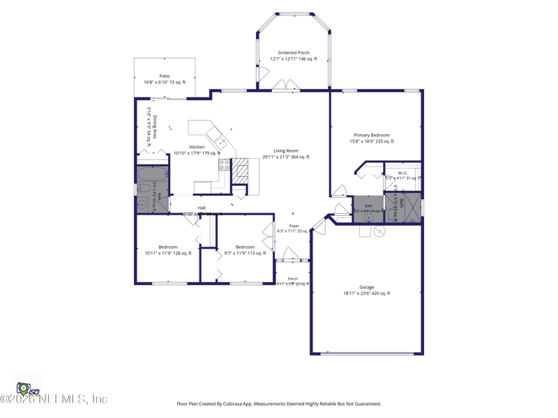3 bedroom Single Family Residence at 11943 Nicobar Court, Byrd Landing, Jacksonville — photo 2