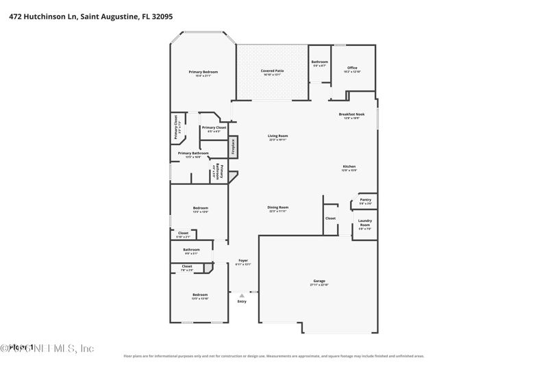 4 bedroom Single Family Residence at 472 Hutchinson Lane, Beacon Lake, St. Augustine — photo 2
