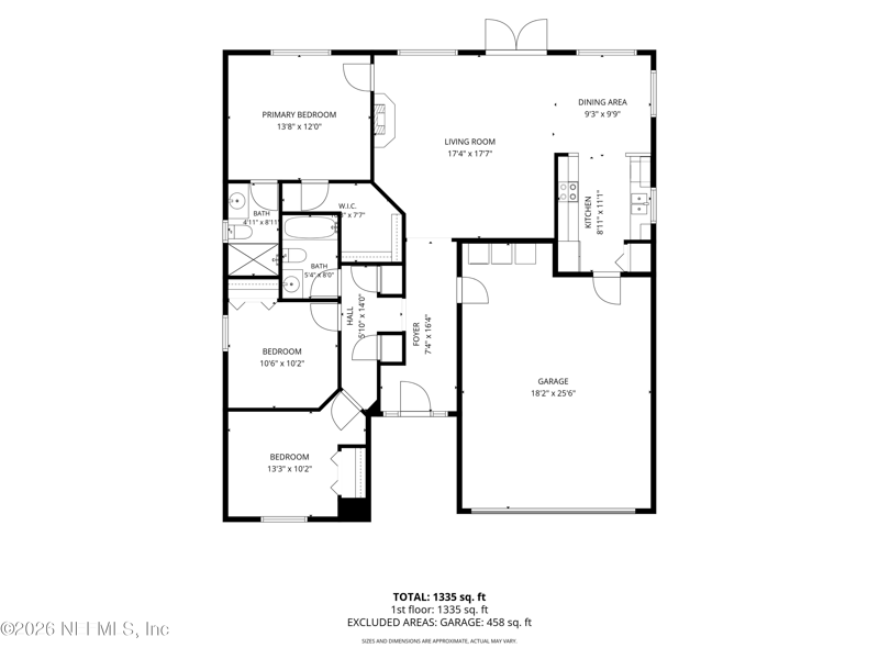 3 bedroom Single Family Residence at 1412 Tall Pine Court, Heritage Park, St. Augustine — photo 2