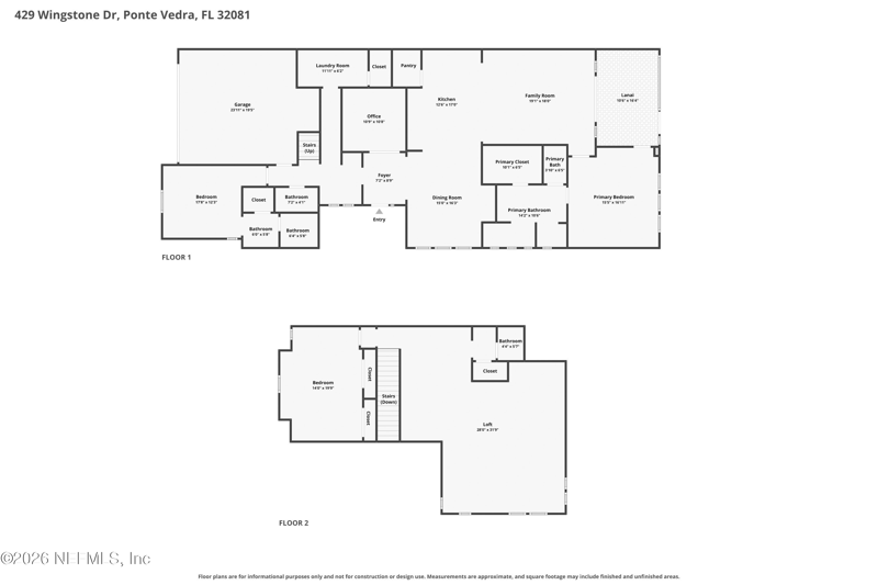 3 bedroom Single Family Residence at 429 Wingstone Drive, Villas At Nocatee, Jacksonville — photo 2