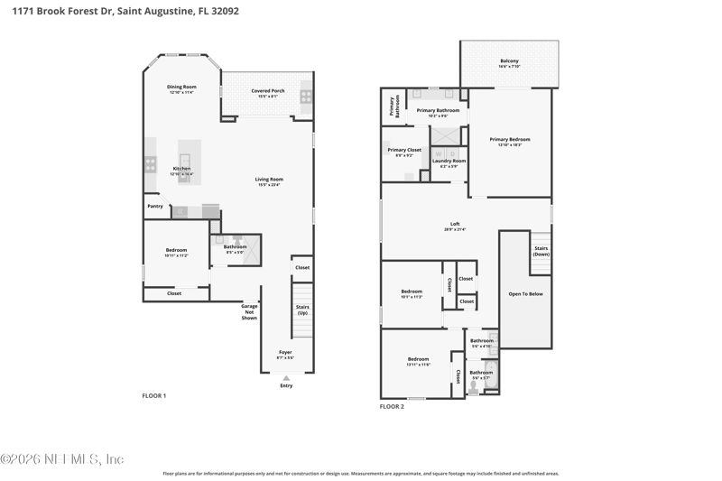 4 bedroom Single Family Residence at 1171 Brook Forest Drive, Brook Forest, St. Augustine — photo 2