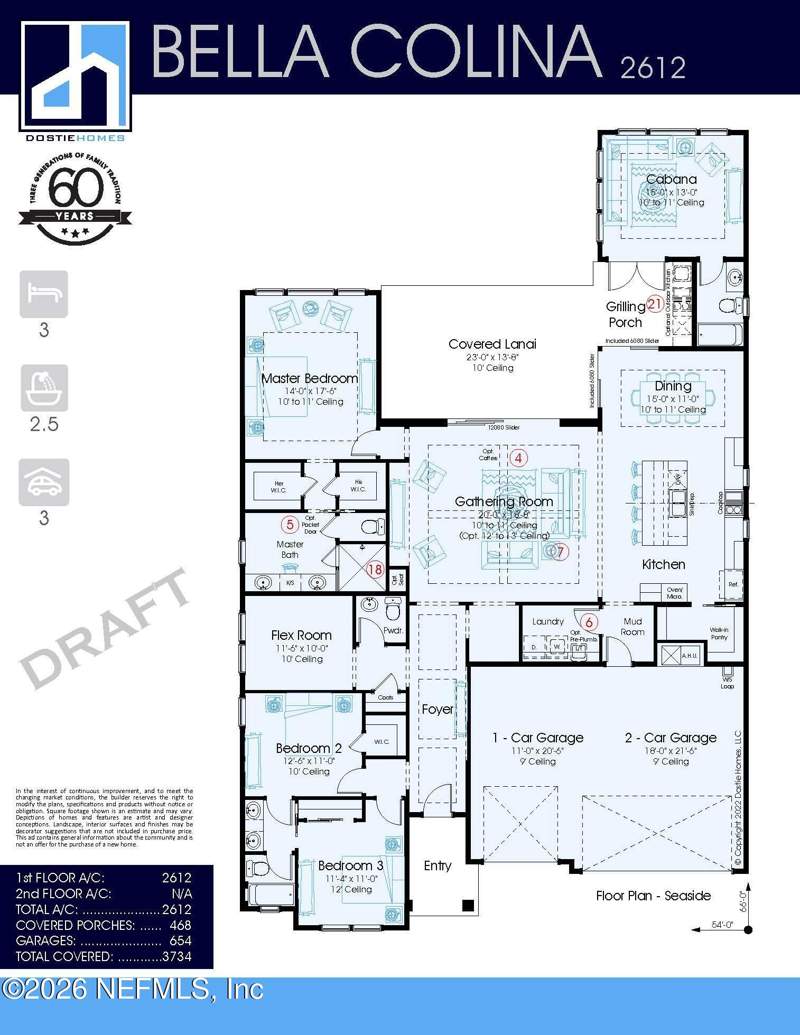 4 bedroom Single Family Residence at 151 Tesoro Terrace, Madeira, St. Augustine — photo 2