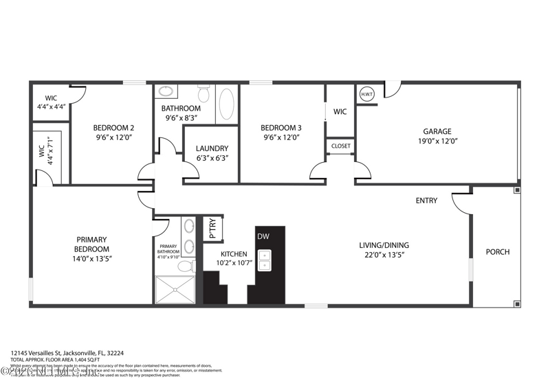 3 bedroom Single Family Residence at 12145 Versailles Street, Sans Pareil, Jacksonville — photo 2