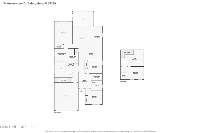4 bedroom Single Family Residence at 34 Arrowwood Drive, Rivertown Shores, St. Johns — photo 2