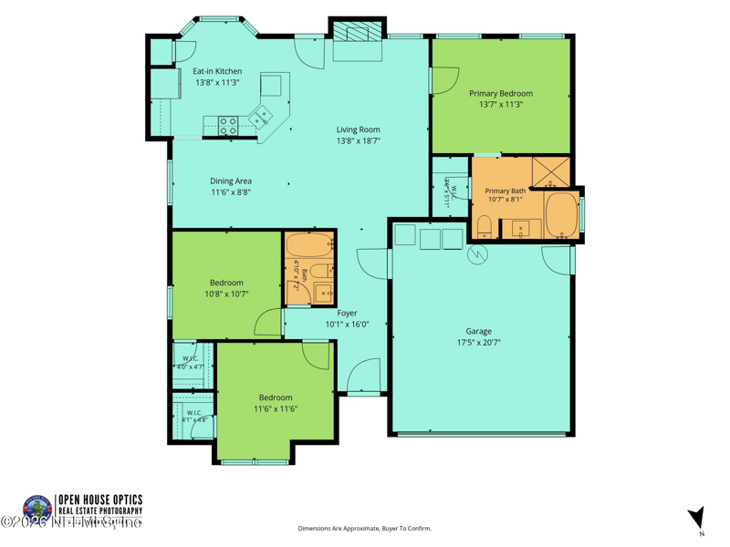 3 bedroom Single Family Residence at 2309 Casablanca Court, Orange Park South, Middleburg — photo 3
