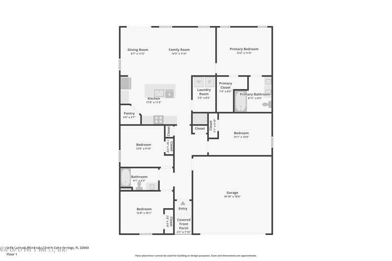 4 bedroom Single Family Residence at 3508 Lawton Place, Willow Springs, Green Cove Springs — photo 2