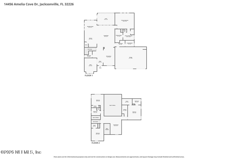 4 bedroom Single Family Residence at 14456 Amelia Cove Drive, Amelia View, Jacksonville — photo 2