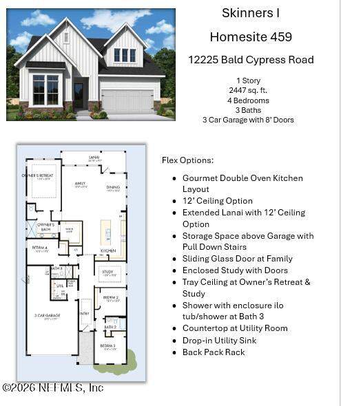 4 bedroom Single Family Residence at 12225 Bald Cypress Road, Seven Pines, Jacksonville — photo 2