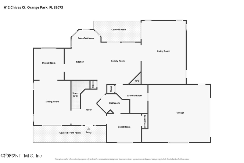 4 bedroom Single Family Residence at 612 Chivas Court, Loch Rane Estates, Orange Park — photo 2