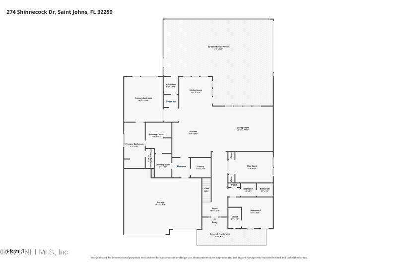 5 bedroom Single Family Residence at 274 Shinnecock Drive, Highpointe At Rivertown, St. Johns — photo 4