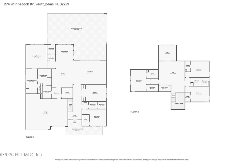5 bedroom Single Family Residence at 274 Shinnecock Drive, Highpointe At Rivertown, St. Johns — photo 2