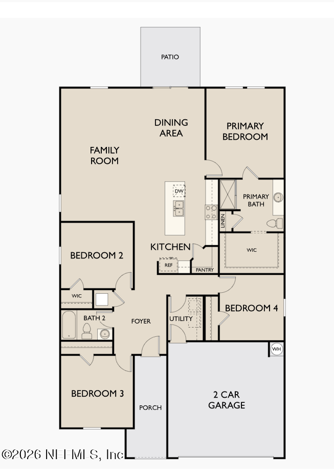 4 bedroom Single Family Residence at 6206 Peeples Lane, Trout River, Jacksonville — photo 3