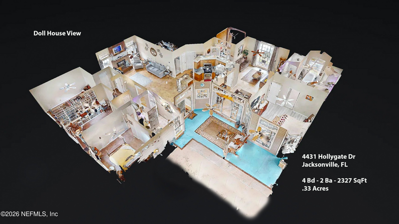 4 bedroom Single Family Residence at 4431 Hollygate Drive, Hood Landing Point, Jacksonville — photo 3
