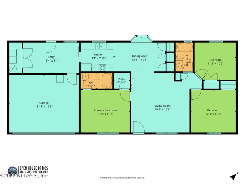 3 bedroom Single Family Residence at 2382 Kirkwall Street, Meadows, Orange Park — photo 2