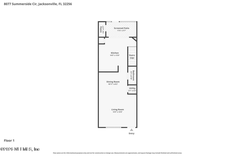 2 bedroom Townhouse at 8077 Summerside Circle, Summerfield, Jacksonville — photo 2