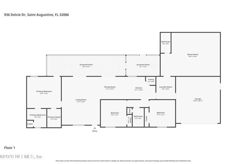 3 bedroom Single Family Residence at 936 Delcie Drive, Wildwood Creek, St. Augustine — photo 3
