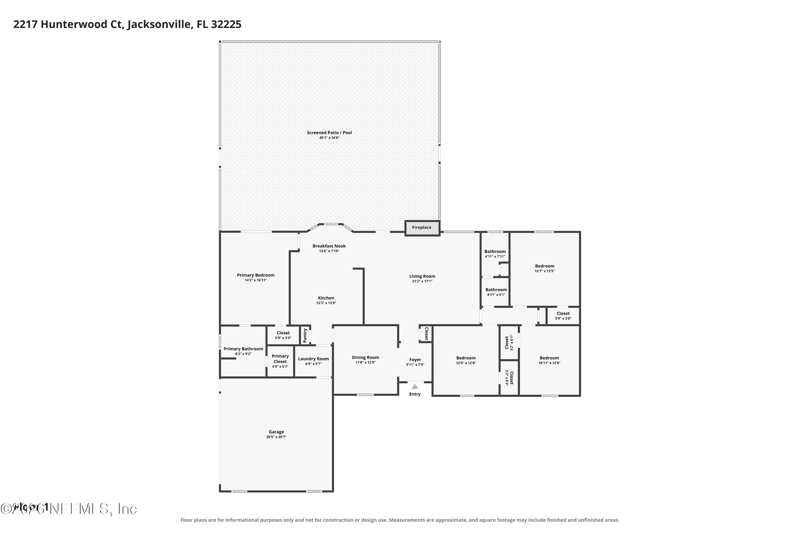 4 bedroom Single Family Residence at 2217 Hunterwood Court, Spanish Marsh, Jacksonville — photo 2