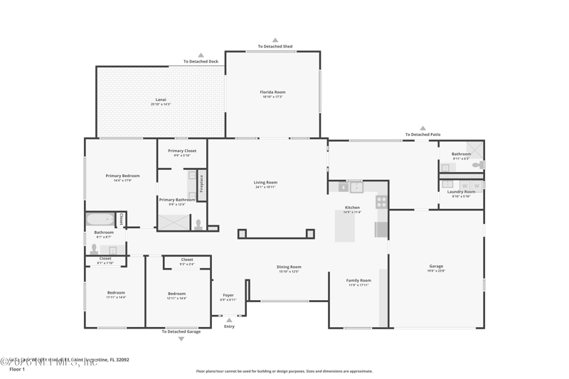 3 bedroom Single Family Residence at 6433 Jack Wright Island Road, Island View, St. Augustine — photo 3