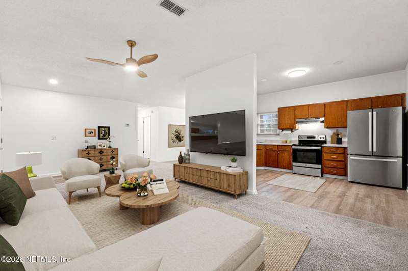 2 bedroom Single Family Residence at 350 Silent Brook Trail, Villas At Cross Crk, Jacksonville — photo 4