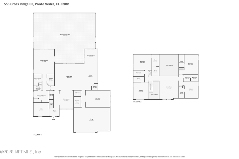 5 bedroom Single Family Residence at 555 Cross Ridge Drive, Greenleaf Village, Ponte Vedra — photo 2