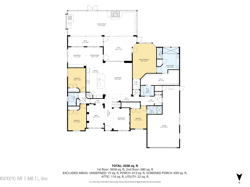 5 bedroom Single Family Residence at 3936 Tar Kiln Road, Cross Creek, Jacksonville — photo 3