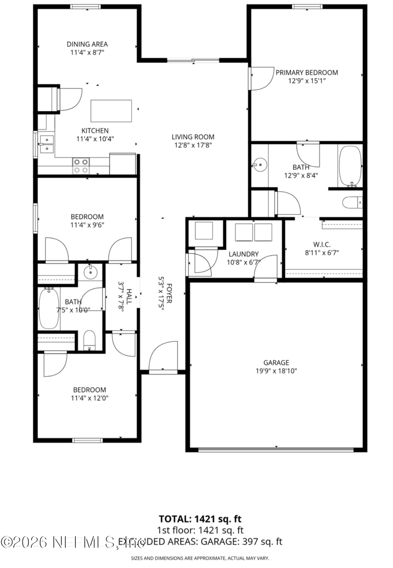 3 bedroom Single Family Residence at 77179 Sawmill Court, Lumber Creek, Yulee — photo 2