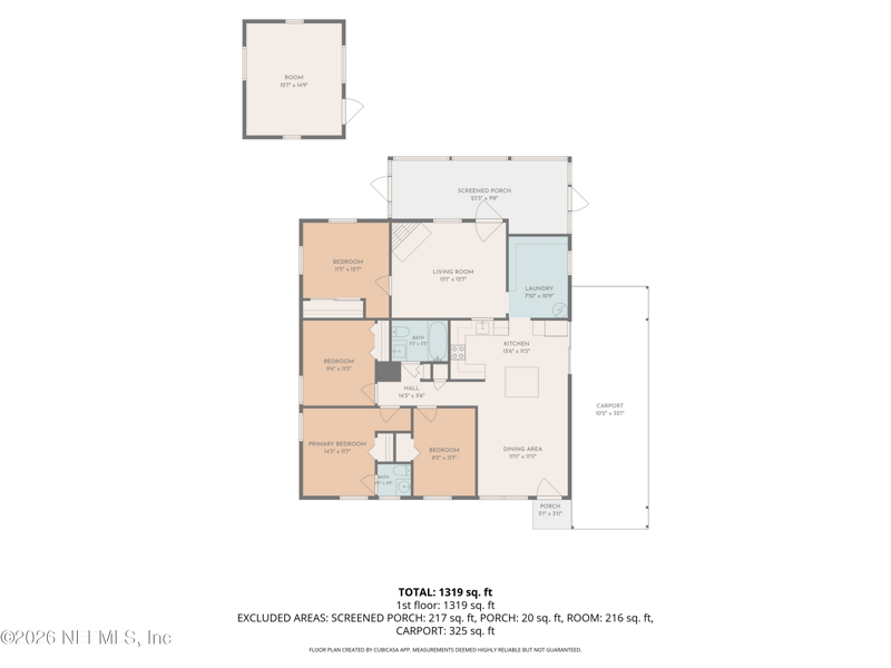 4 bedroom Single Family Residence at 154 Venus Lane, Meadowbrook, Orange Park — photo 2