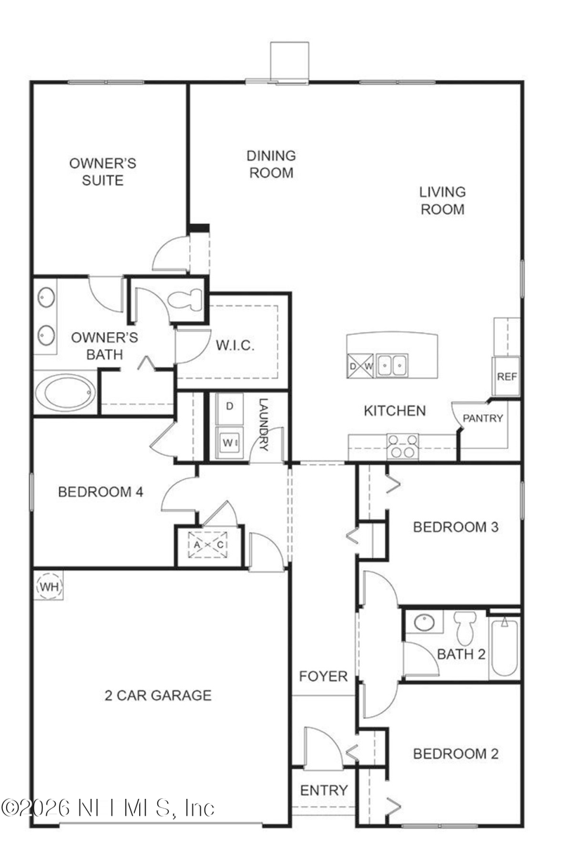 4 bedroom Single Family Residence at 3558 Derby Forest Drive, Magnolia West, Green Cove Springs — photo 2