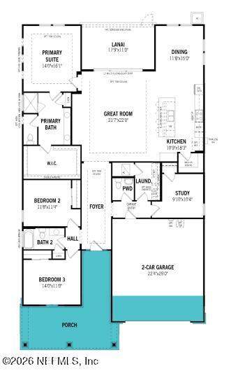 3 bedroom Single Family Residence at 77 Mission Drive, Watersong At Rivertown, St. Johns — photo 2