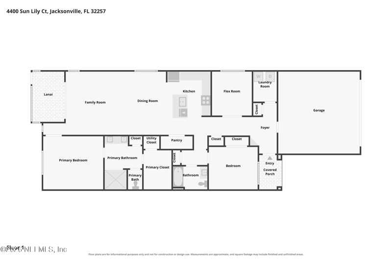 2 bedroom Single Family Residence at 4400 Sun Lily Court, Everlake, Jacksonville — photo 2
