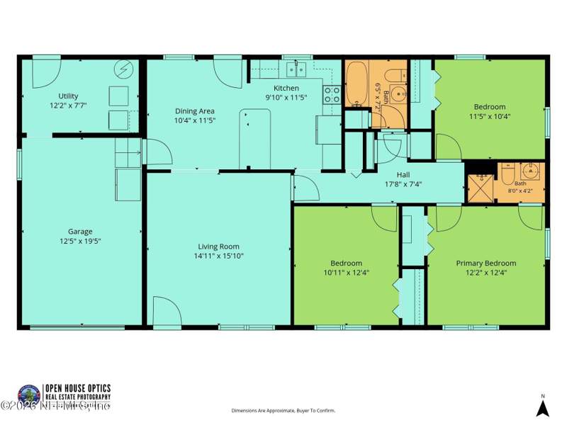 3 bedroom Single Family Residence at 6531 Greenfern Lane, Lake Lucina, Jacksonville — photo 3