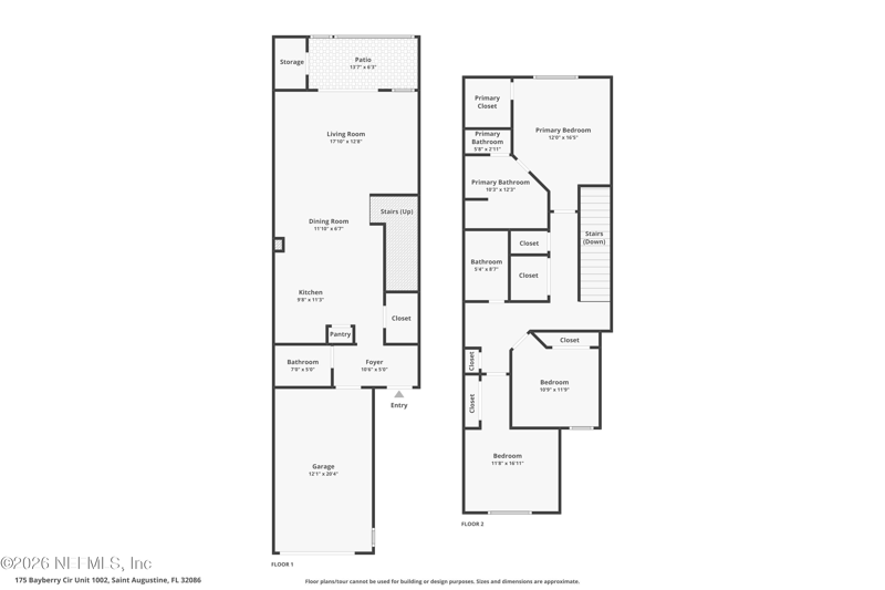 3 bedroom Condominium at 175 Bayberry Circle #1002, Cottages At Winding Creek, St. Augustine — photo 3
