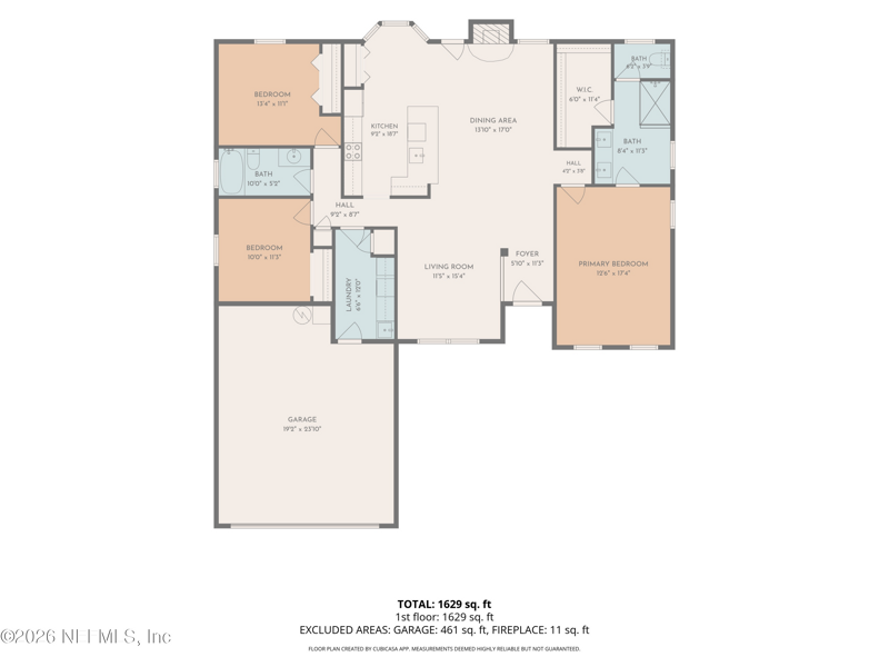 3 bedroom Single Family Residence at 10603 Scottsdale Court, Bent Creek, Jacksonville — photo 4