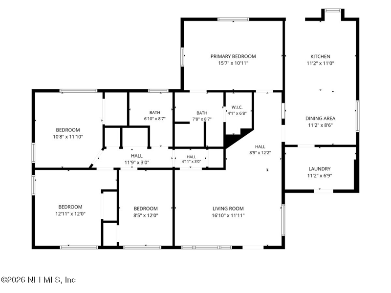 4 bedroom Single Family Residence at 5511 Keystone Drive, Keystone, Jacksonville — photo 2