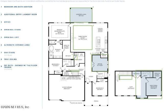 4 bedroom Single Family Residence at 658 Branch Creek Drive, Silverleaf, St. Augustine — photo 2