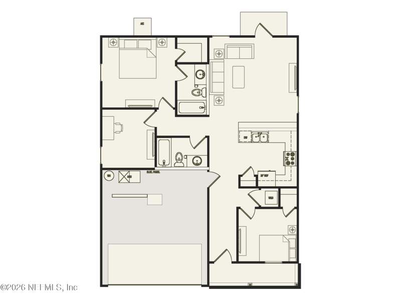3 bedroom Single Family Residence at 6387 Leona, Lincoln Villas, Jacksonville — photo 2