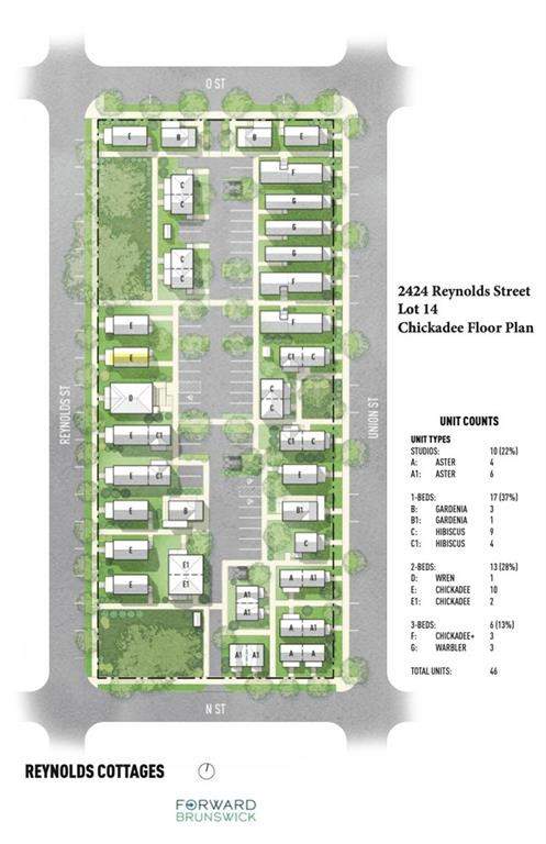 2 bedroom Single Family Residence at 2424 Reynolds Street, Reynolds Cottages, Brunswick — photo 2