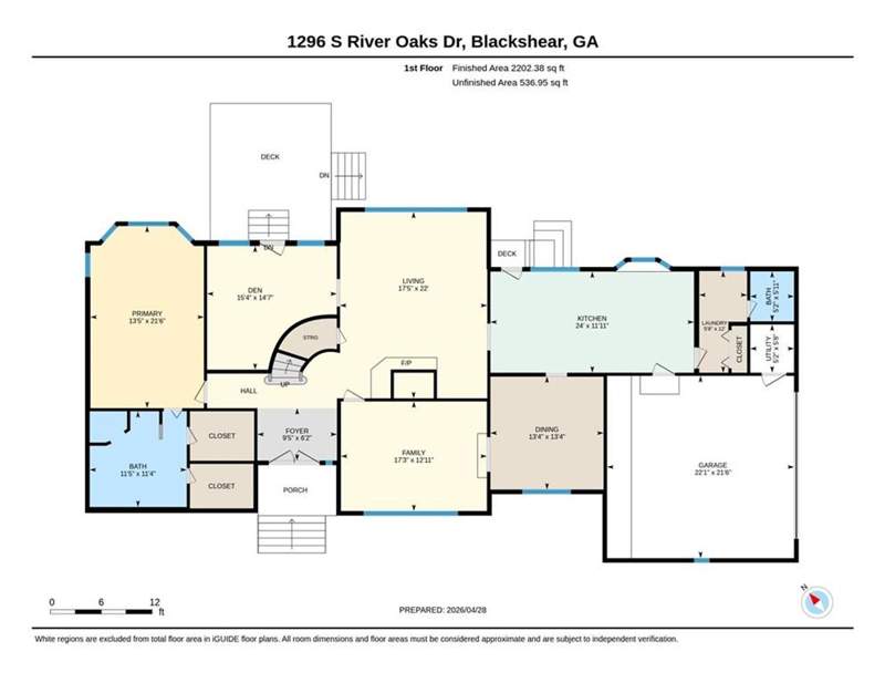 3 bedroom Single Family Residence at 1296 South River Oaks Drive, No Recorded Subdivision, Blackshear — photo 2