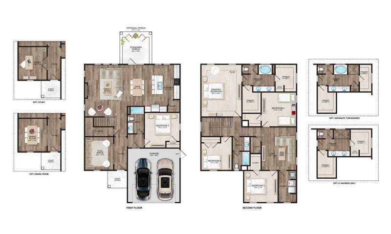 5 bedroom Single Family Residence at 308 Creek Way, Windwood Estates, Brunswick — photo 2