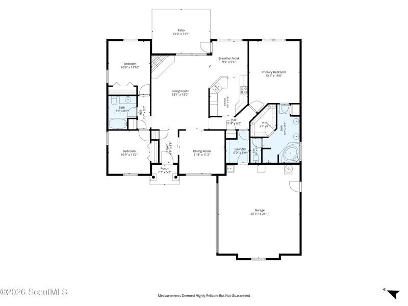 3 bedroom Single Family Residence at 401 Morning Glory Road, Osprey Cove, St. Marys — photo 2