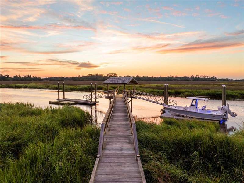 4 bedroom Single Family Residence at 21 Atlantic Point Drive, Atlantic Point, St. Simons Island — photo 5