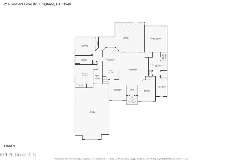 4 bedroom Single Family Residence at 214 Fiddlers Cove Drive, Fiddler's Cove, Kingsland — photo 2