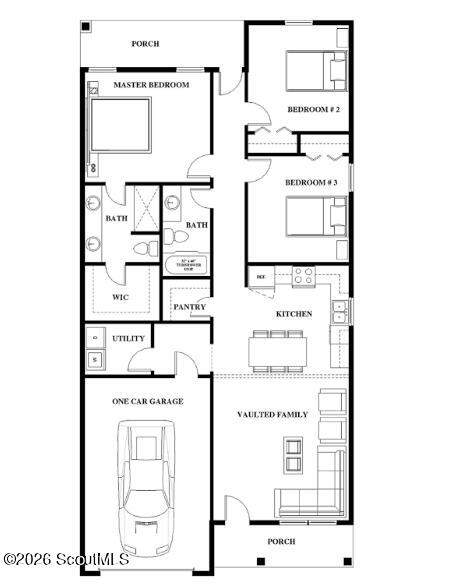 3 bedroom Single Family Residence at 306 Garrison Street, No Recorded Subdivision, Darien — photo 2