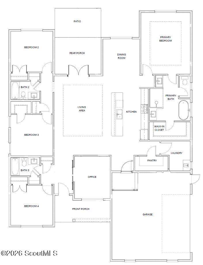 4 bedroom Single Family Residence at 311 Bateau Drive, Winding River, St. Marys — photo 4