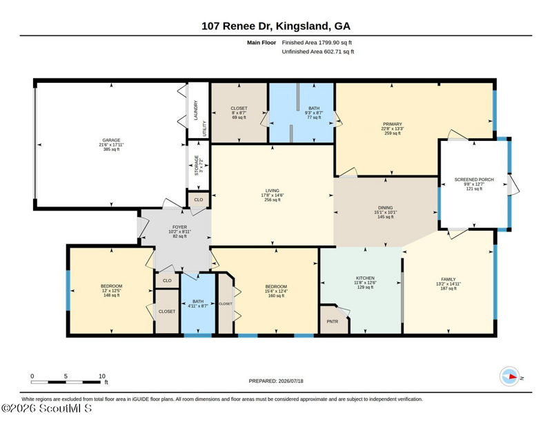 3 bedroom Single Family Residence at 107 Renee Drive, Laurel Island-Laurel Landing, Kingsland — photo 2