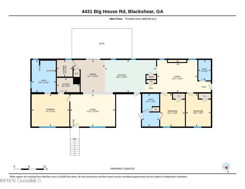 4 bedroom Mobile Home at 4431 Big House Road, No Recorded Subdivision, Blackshear — photo 2