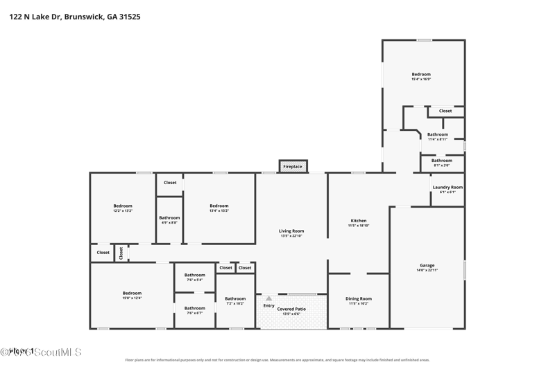4 bedroom Single Family Residence at 122 N Lake Drive, High Hill Lakes, Brunswick — photo 2